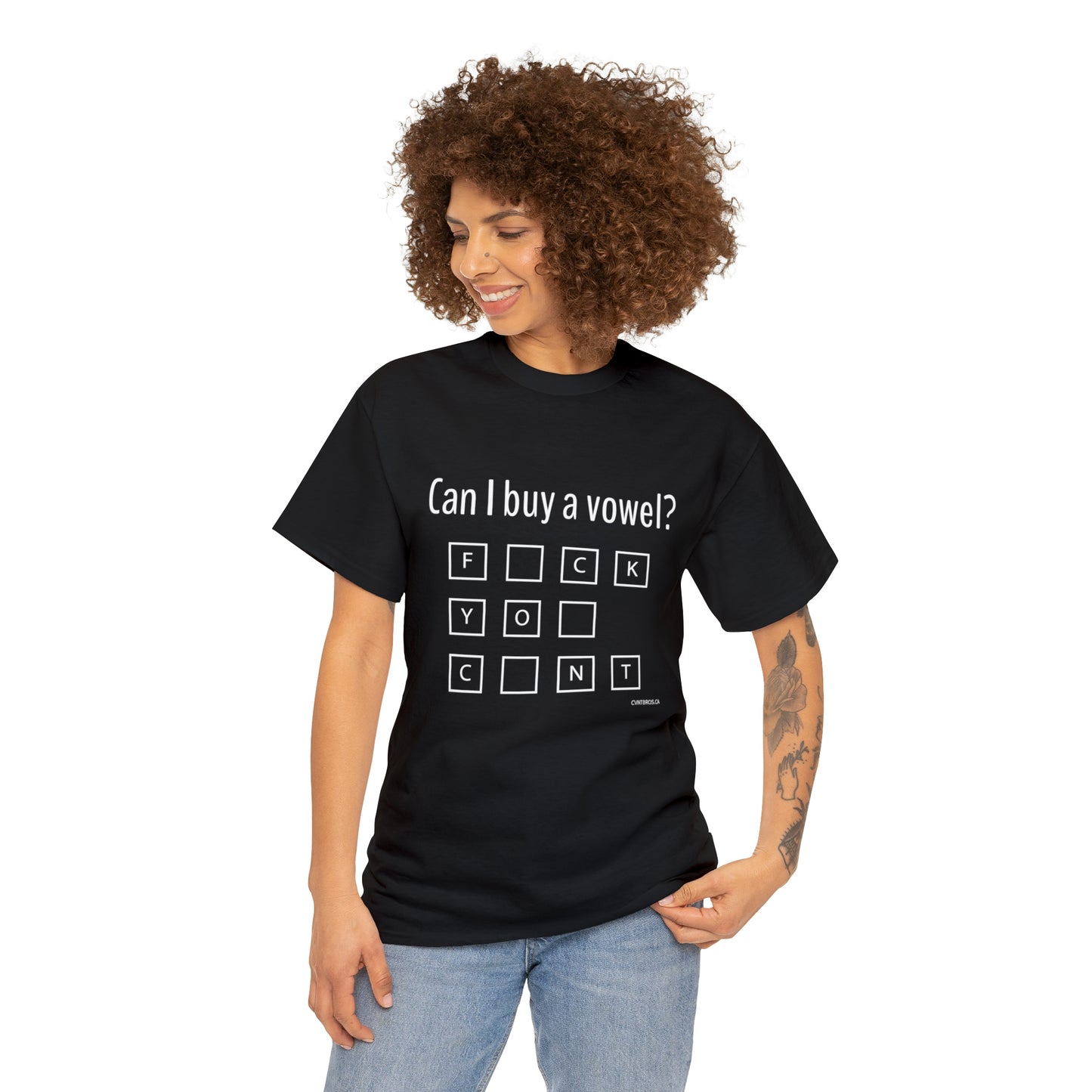 Mens T-Shirt - Can I buy a vowel?