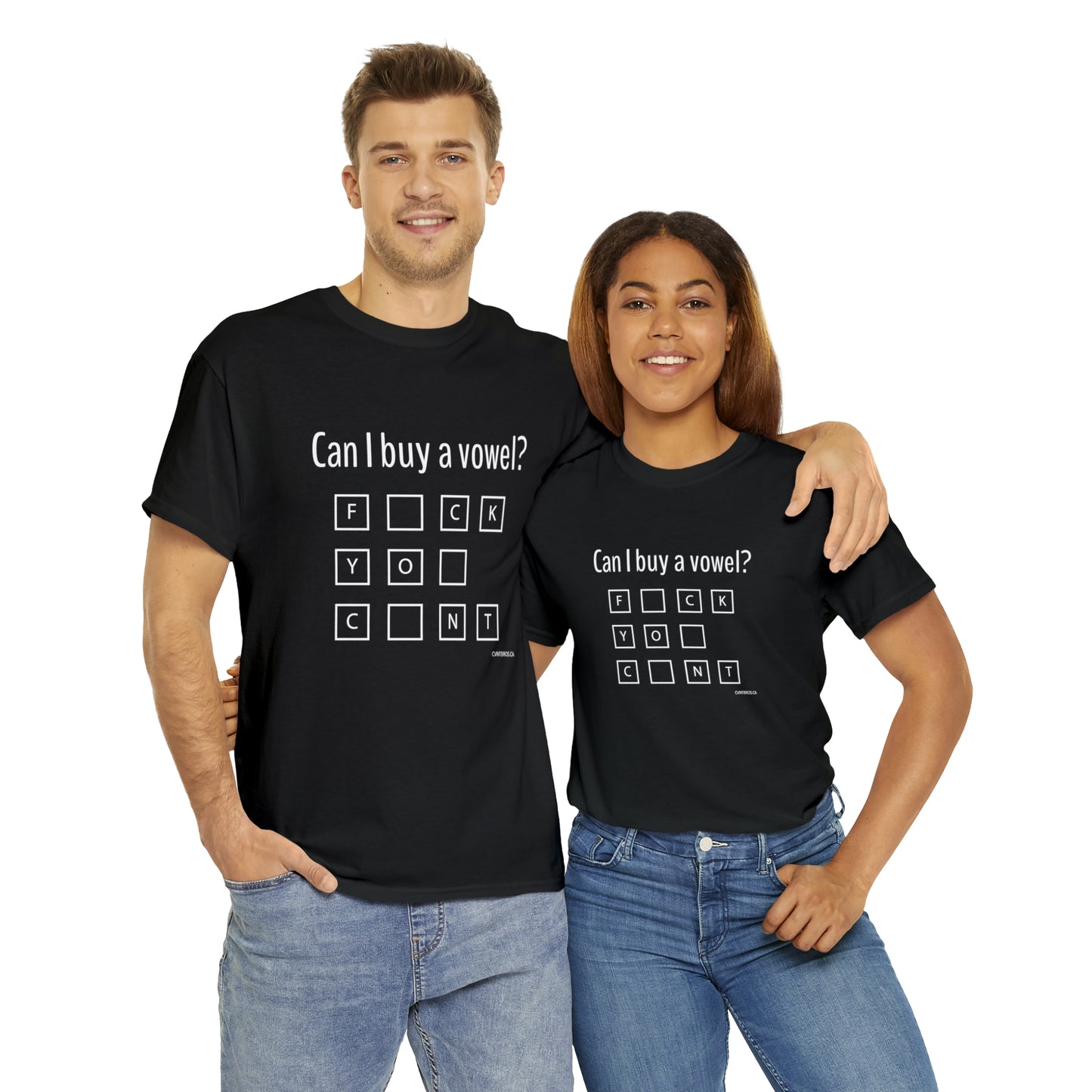 Mens T-Shirt - Can I buy a vowel?