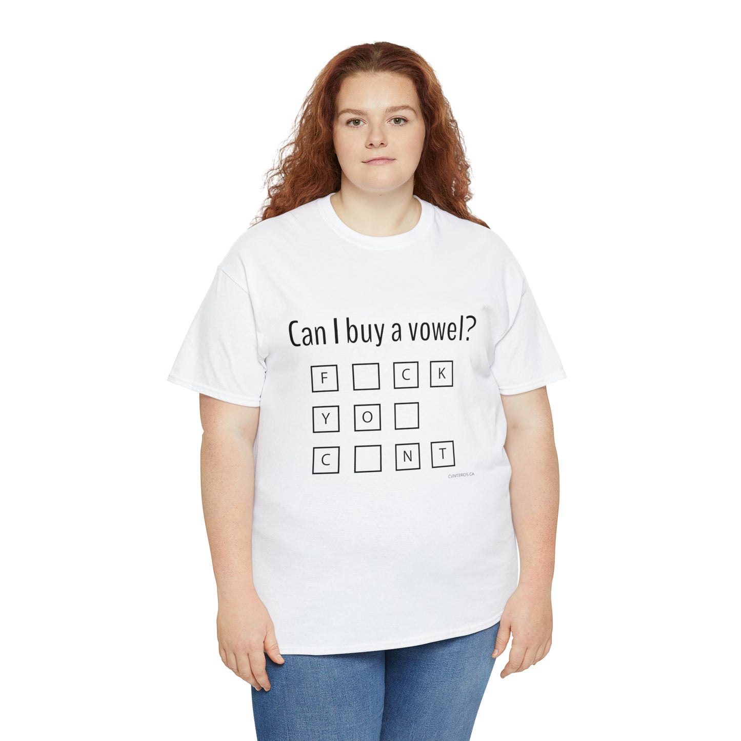 Mens T-Shirt - Can I buy a vowel?