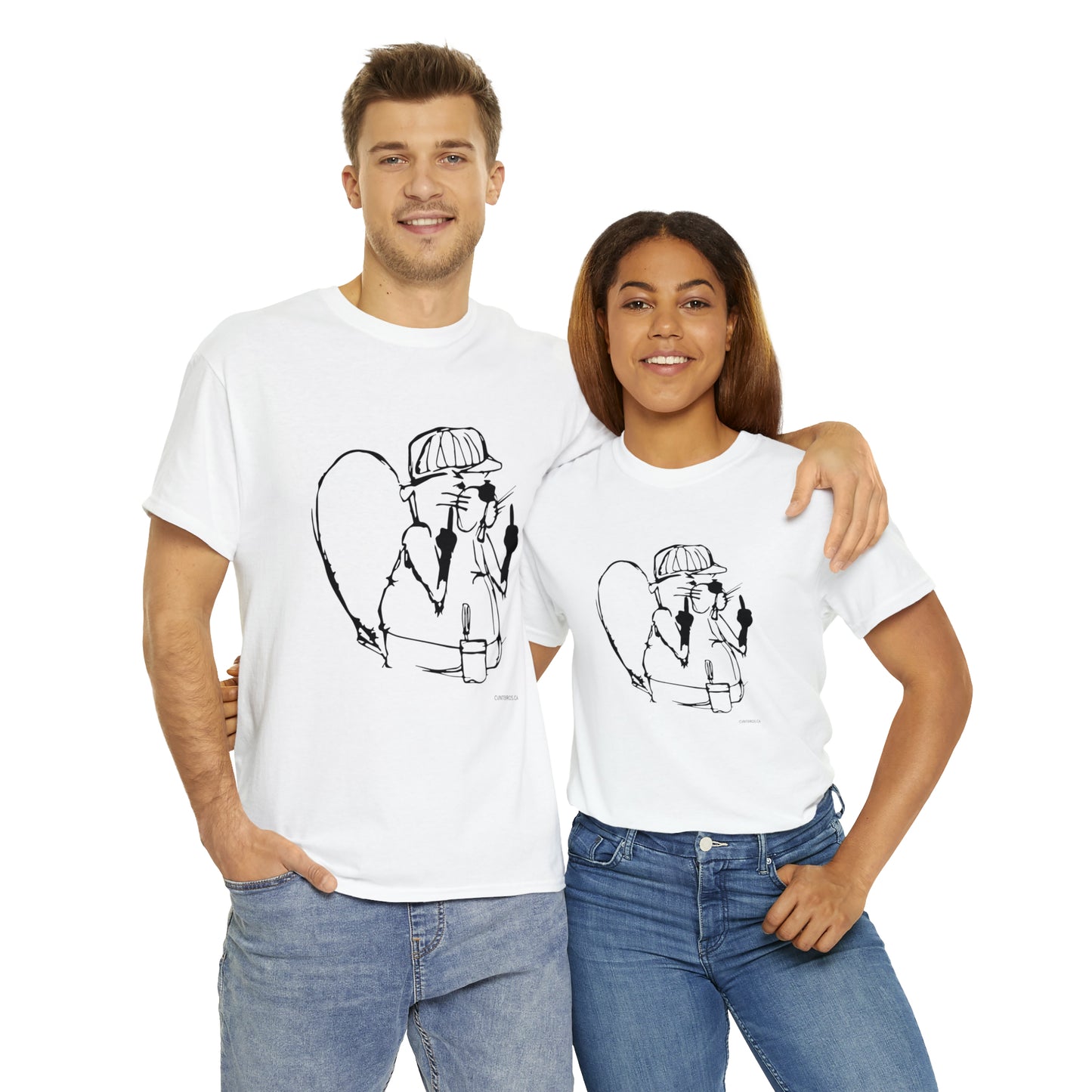 Mens T-Shirt - Beaver Fingers