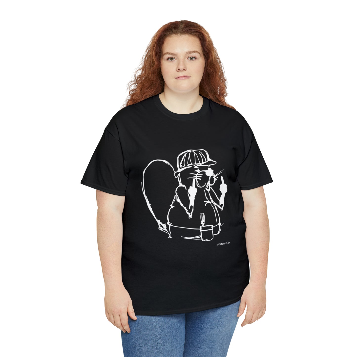 Mens T-Shirt - Beaver Fingers