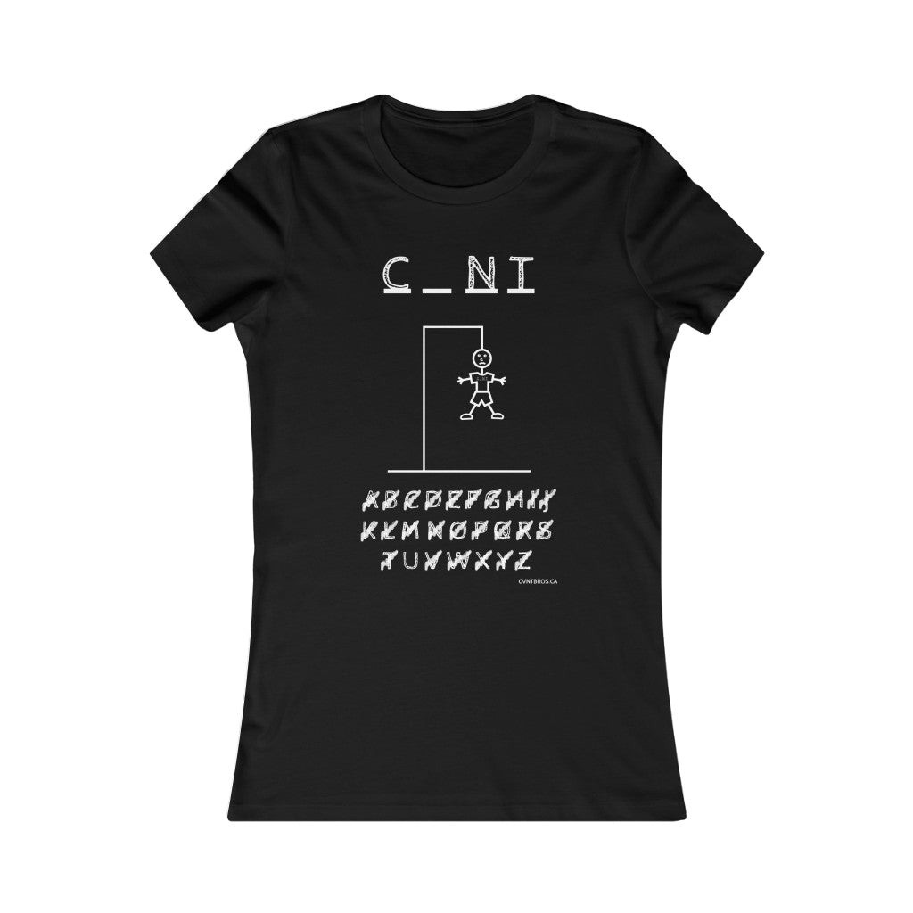 Womens T-Shirt - Hangman