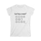 Women's T-Shirt - Can I buy a vowel? - Med Black