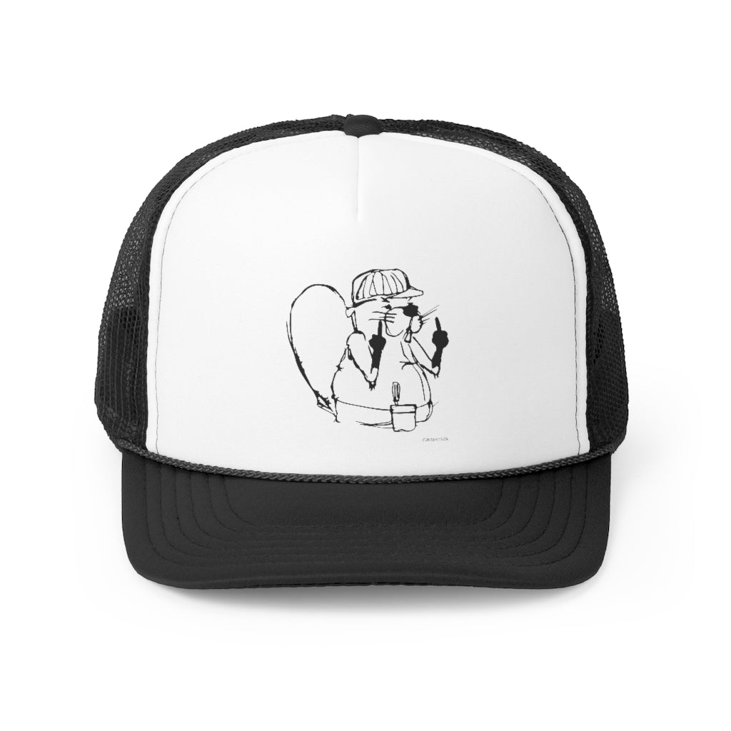 Beaver Fingers Trucker Caps